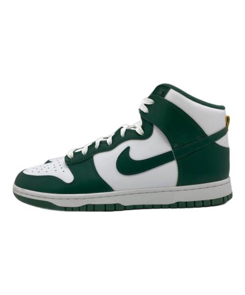 NIKE（ナイキ）NIKE (ナイキ) DUNK HIGH RETRO ホワイト×グリーン サイズ:US10.5の古着・服飾アイテム