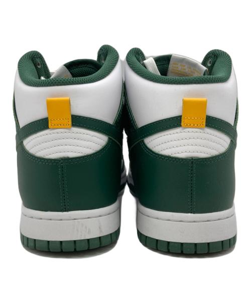 NIKE（ナイキ）NIKE (ナイキ) DUNK HIGH RETRO ホワイト×グリーン サイズ:US10.5の古着・服飾アイテム