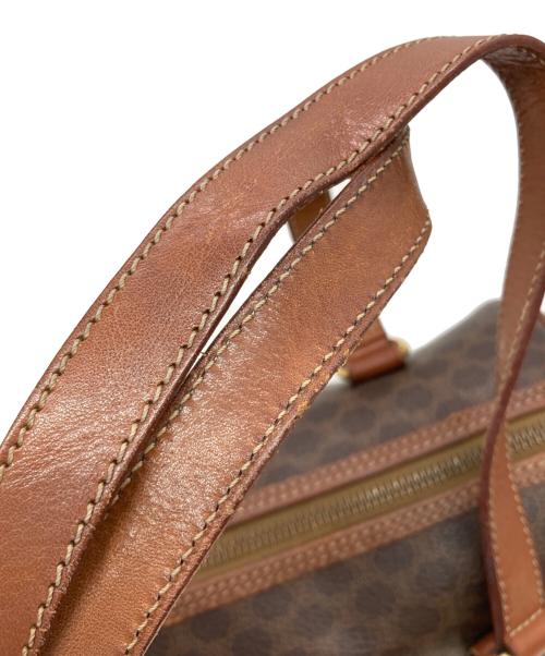 CELINE（セリーヌ）CELINE (セリーヌ) マカダムミニボストンバッグ ブラウンの古着・服飾アイテム