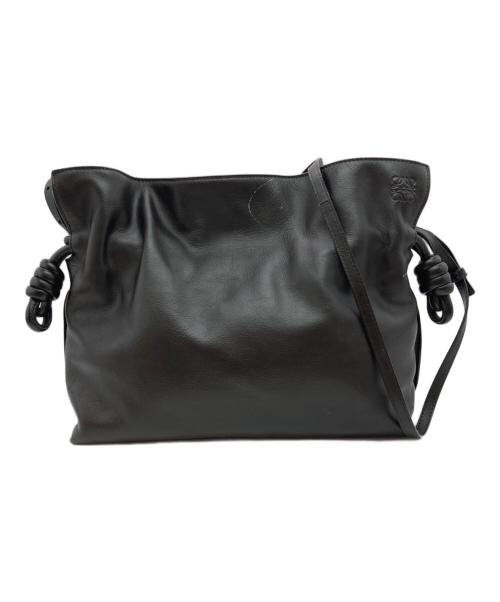 LOEWE（ロエベ）LOEWE (ロエベ) フラメンコクラッチミディアム ダークブラウンの古着・服飾アイテム