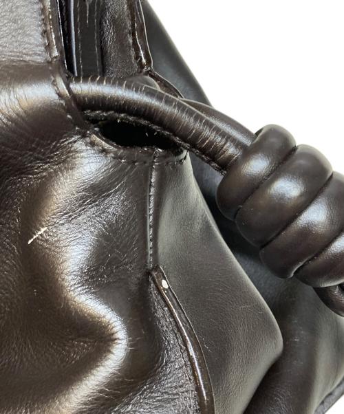 LOEWE（ロエベ）LOEWE (ロエベ) フラメンコクラッチミディアム ダークブラウンの古着・服飾アイテム