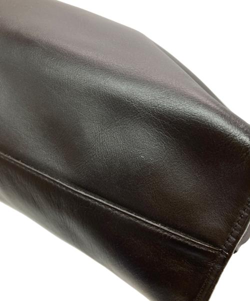 LOEWE（ロエベ）LOEWE (ロエベ) フラメンコクラッチミディアム ダークブラウンの古着・服飾アイテム
