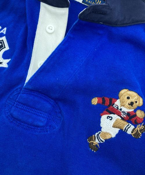 POLO RALPH LAUREN（ポロ・ラルフローレン）POLO RALPH LAUREN (ポロ・ラルフローレン) ポロベアラガーシャツ ブルー サイズ:Sの古着・服飾アイテム