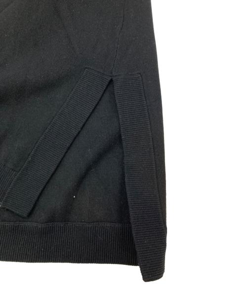 OMMO（オーエムエムオー）OMMO (オーエムエムオー) ハイネックニット ブラック サイズ:Freeの古着・服飾アイテム