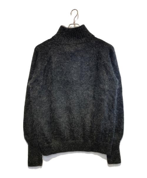 SUBLATIONS（サブレーションズ）SUBLATIONS (サブレーションズ) MOHAIR DOUBLE HIGH NECK P/O KNIT ブラック サイズ:2の古着・服飾アイテム