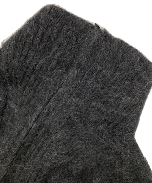 SUBLATIONS（サブレーションズ）SUBLATIONS (サブレーションズ) MOHAIR DOUBLE HIGH NECK P/O KNIT ブラック サイズ:2の古着・服飾アイテム