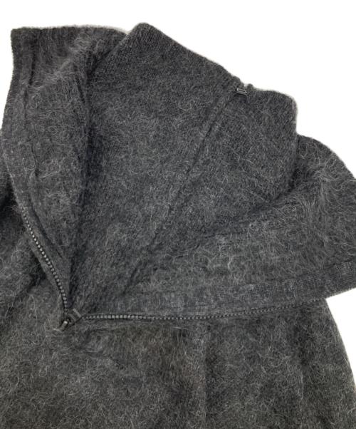 SUBLATIONS（サブレーションズ）SUBLATIONS (サブレーションズ) MOHAIR DOUBLE HIGH NECK P/O KNIT ブラック サイズ:2の古着・服飾アイテム