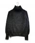 SUBLATIONS（サブレーションズ）の古着「MOHAIR DOUBLE HIGH NECK P/O KNIT」｜ブラック