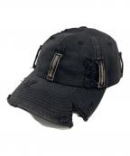 SURGERYサージェリー）の古着「rebuild belt ring cap」｜ブラックインディゴ