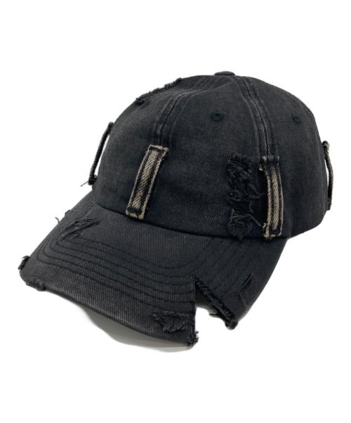 SURGERY（サージェリー）SURGERY (サージェリー) rebuild belt ring cap ブラックインディゴの古着・服飾アイテム