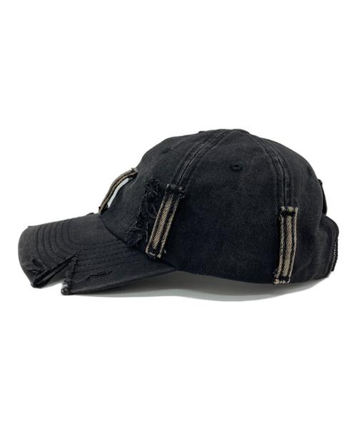 SURGERY（サージェリー）SURGERY (サージェリー) rebuild belt ring cap ブラックインディゴの古着・服飾アイテム