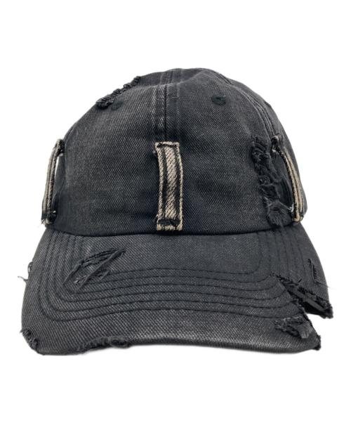 SURGERY（サージェリー）SURGERY (サージェリー) rebuild belt ring cap ブラックインディゴの古着・服飾アイテム