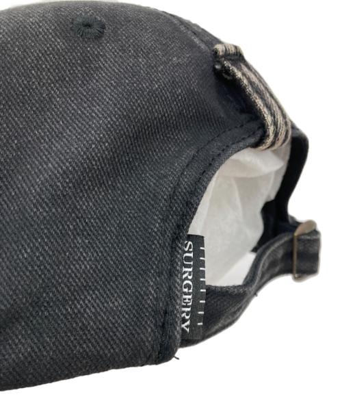 SURGERY（サージェリー）SURGERY (サージェリー) rebuild belt ring cap ブラックインディゴの古着・服飾アイテム