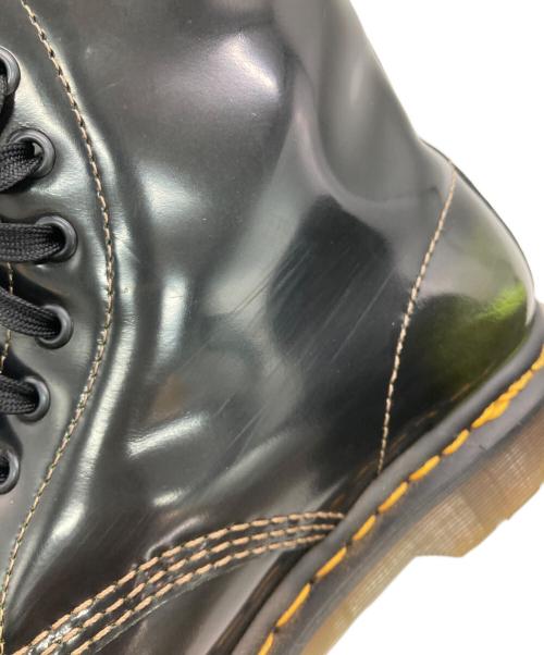 Dr.Martens（ドクターマーチン）Dr.Martens (ドクターマーチン) THE CLASH (ザクラッシュ) 1460 THE CLASH ブラック×グリーン サイズ:UK7の古着・服飾アイテム