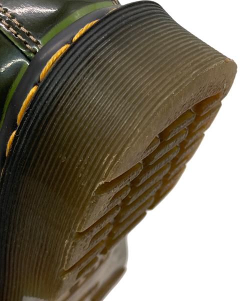 Dr.Martens（ドクターマーチン）Dr.Martens (ドクターマーチン) THE CLASH (ザクラッシュ) 1460 THE CLASH ブラック×グリーン サイズ:UK7の古着・服飾アイテム