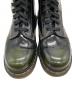 中古・古着 Dr.Martens (ドクターマーチン) THE CLASH (ザクラッシュ) 1460 THE CLASH ブラック×グリーン サイズ:UK7：15000円