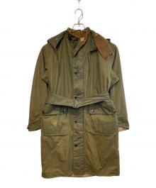 Barbour×MARGARET HOWELL（バブアー×マーガレットハウエル）の古着「LADIES URSULA WAX」｜オリーブ
