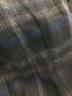 中古・古着 tricot COMME des GARCONS (トリココムデギャルソン) オープンカラーチェックロングシャツ ブラック×ネイビー サイズ:Free：18000円
