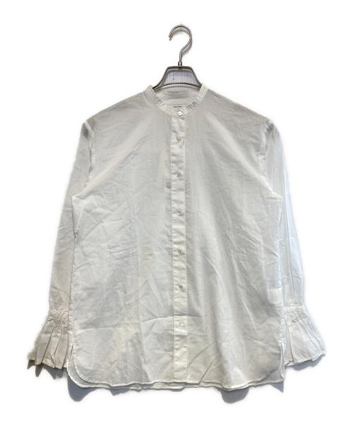 JOURNAL STANDARD（ジャーナルスタンダード）JOURNAL STANDARD (ジャーナルスタンダード) フリルカフブラウス ホワイト サイズ:Free 未使用品の古着・服飾アイテム