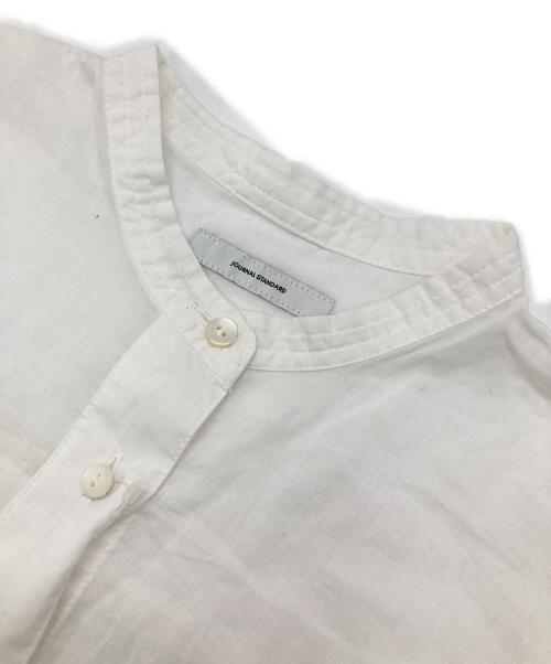 JOURNAL STANDARD（ジャーナルスタンダード）JOURNAL STANDARD (ジャーナルスタンダード) フリルカフブラウス ホワイト サイズ:Free 未使用品の古着・服飾アイテム