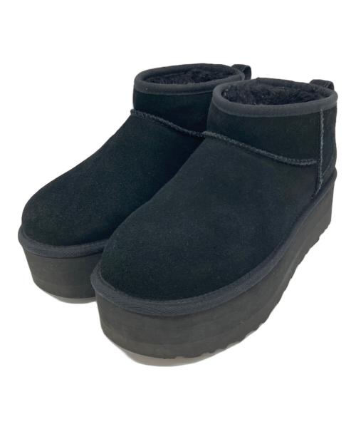 UGG（アグ）UGG (アグ) CLASSIC ULTRA MINI PLATFORM ブラック サイズ:USA7の古着・服飾アイテム