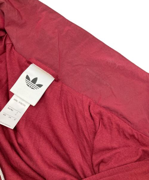 adidas（アディダス）adidas (アディダス) アーセナルテラスアイコン ハーフジップ ジャケット ボルドー サイズ:Mの古着・服飾アイテム