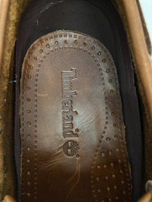 Timberland（ティンバーランド）Timberland (ティンバーランド) クラシックレザーボートシューズ ブラウン サイズ:UK8の古着・服飾アイテム