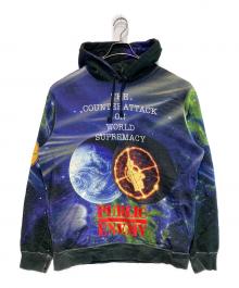 SUPREME×UNDERCOVER（シュプリーム×アンダーカバー）の古着「Public Enemy Hooded Sweatshirt」｜マルチカラー