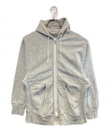 Champion REVERSE WEAVE（チャンピオン リバース ウィーブ）の古着「リバースウィーブジップパーカー」｜グレー