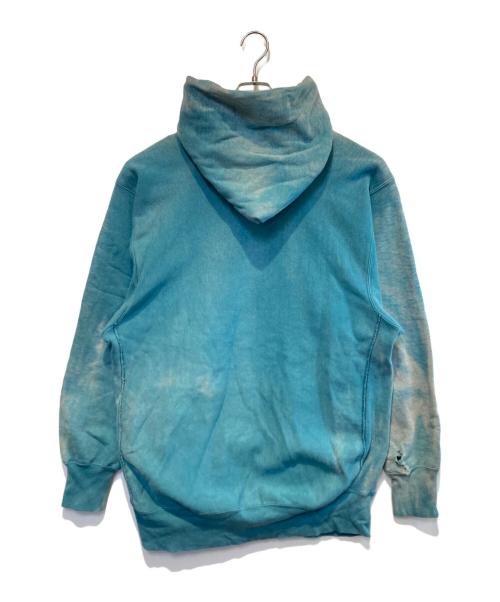 Champion REVERSE WEAVE（チャンピオン リバース ウィーブ）Champion REVERSE WEAVE (チャンピオン リバース ウィーブ) ［古着］リバースウィーブプルオーバーパーカー ブルー サイズ:XXLの古着・服飾アイテム