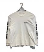 WACKO MARIAワコマリア）の古着「WASHED HEAVY WEIGHT LONG SLEEVE T-SHIRT」｜ホワイト