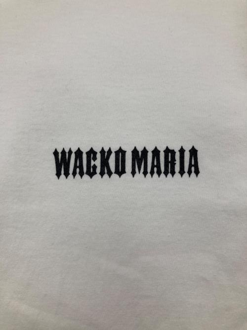 WACKO MARIA（ワコマリア）WACKO MARIA (ワコマリア) WASHED HEAVY WEIGHT LONG SLEEVE T-SHIRT ホワイト サイズ:Ｓの古着・服飾アイテム