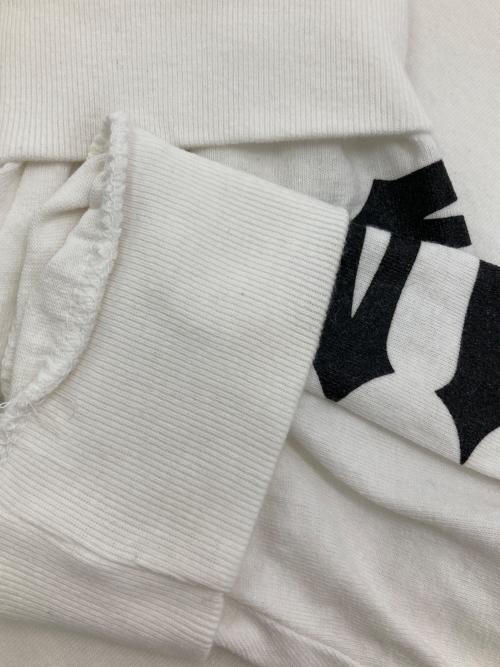 WACKO MARIA（ワコマリア）WACKO MARIA (ワコマリア) WASHED HEAVY WEIGHT LONG SLEEVE T-SHIRT ホワイト サイズ:Ｓの古着・服飾アイテム