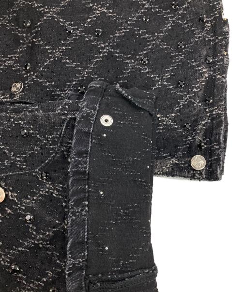 GUAPI PREMIUM（グアピ）GUAPI PREMIUM (グアピ) COFFIN ARC WAXED DENIM ブラック サイズ:32 未使用品の古着・服飾アイテム