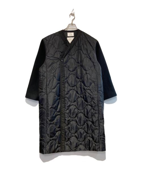 HYKE（ハイク）HYKE (ハイク) QUILTING COAT ブラック サイズ:Mの古着・服飾アイテム