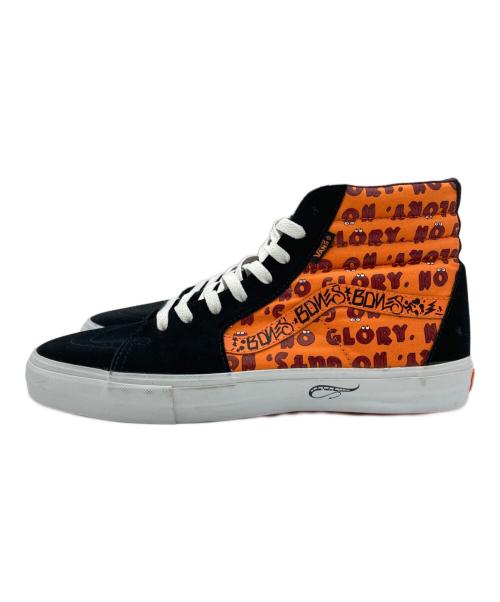 VANS（ヴァンズ）VANS (ヴァンズ) WTAPS (ダブルタップス) Sk8-Hi S Original ブラック×オレンジ サイズ:US10.5の古着・服飾アイテム