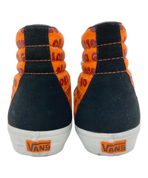 VANS（ヴァンズ）VANS (ヴァンズ) WTAPS (ダブルタップス) Sk8-Hi S Original ブラック×オレンジ サイズ:US10.5の古着・服飾アイテム