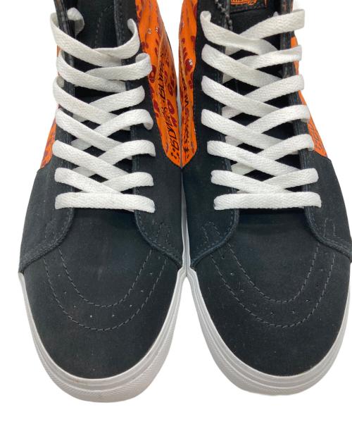 VANS（ヴァンズ）VANS (ヴァンズ) WTAPS (ダブルタップス) Sk8-Hi S Original ブラック×オレンジ サイズ:US10.5の古着・服飾アイテム