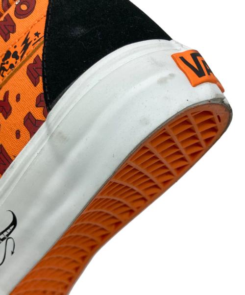 VANS（ヴァンズ）VANS (ヴァンズ) WTAPS (ダブルタップス) Sk8-Hi S Original ブラック×オレンジ サイズ:US10.5の古着・服飾アイテム