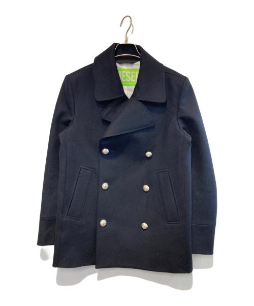 DIESEL（ディーゼル）DIESEL (ディーゼル) ピーコート サステナブル ネイビー サイズ:XSの古着・服飾アイテム