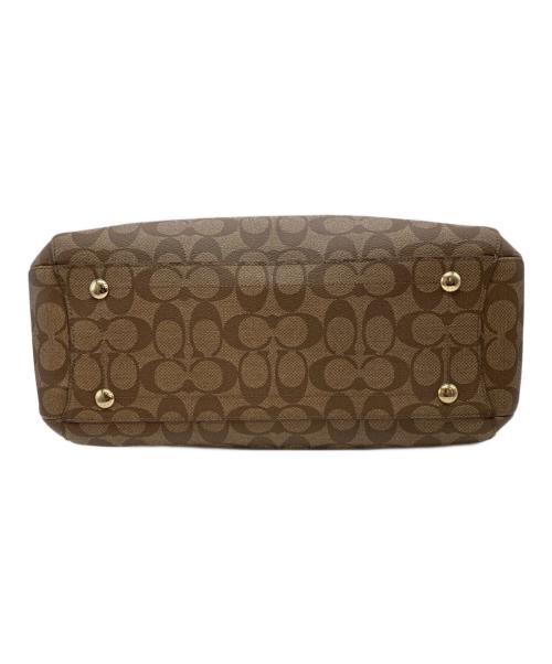 COACH（コーチ）COACH (コーチ) ミニ マーゴット キャリーオール 2WAYショルダーバッグ ブラウンの古着・服飾アイテム