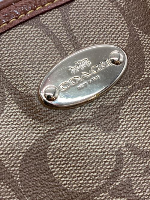 COACH（コーチ）COACH (コーチ) ミニ マーゴット キャリーオール 2WAYショルダーバッグ ブラウンの古着・服飾アイテム