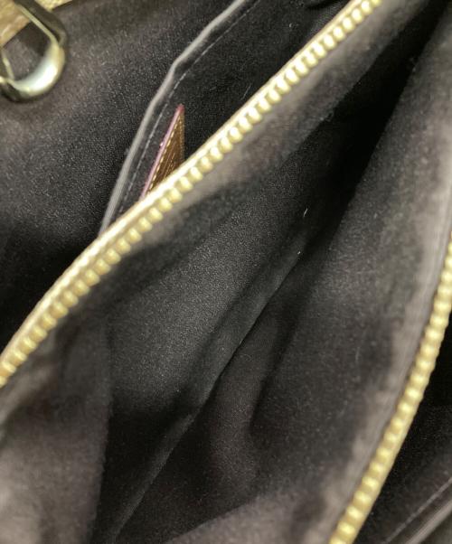 COACH（コーチ）COACH (コーチ) ミニ マーゴット キャリーオール 2WAYショルダーバッグ ブラウンの古着・服飾アイテム