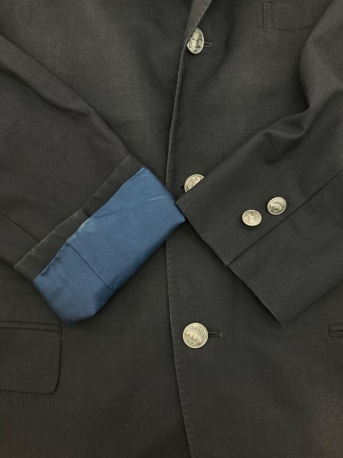 BROOKS BROTHERS（ブルックスブラザーズ）BROOKS BROTHERS (ブルックスブラザーズ) テーラードジャケット ネイビー サイズ:40SHTの古着・服飾アイテム
