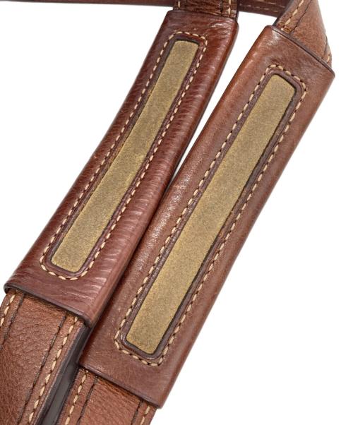 COACH（コーチ）COACH (コーチ) シグネチャーレザーハンドバッグ ブラウンの古着・服飾アイテム