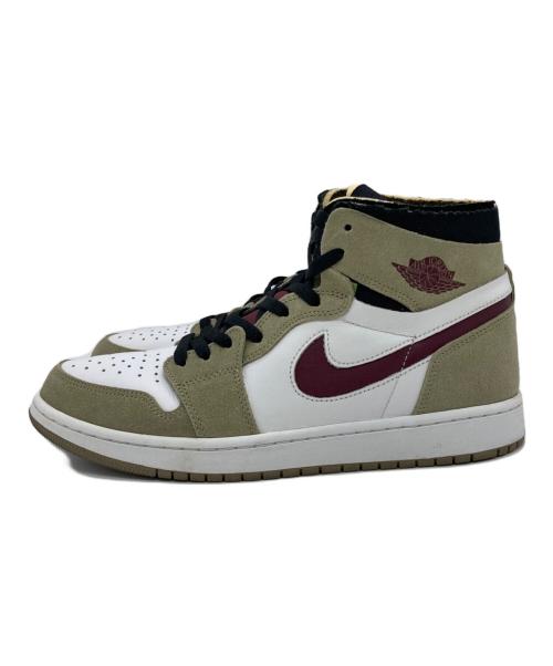 NIKE（ナイキ）NIKE (ナイキ) AIR JORDAN 1 ZOOM AIR CMFT ホワイト×カーキ サイズ:US10の古着・服飾アイテム