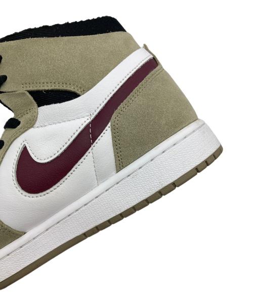 NIKE（ナイキ）NIKE (ナイキ) AIR JORDAN 1 ZOOM AIR CMFT ホワイト×カーキ サイズ:US10の古着・服飾アイテム