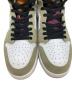 中古・古着 NIKE (ナイキ) AIR JORDAN 1 ZOOM AIR CMFT ホワイト×カーキ サイズ:US10：8000円