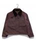 Barbour（バブアー）の古着「SPEY ワックス ショート ジャケッ」｜ワインレッド