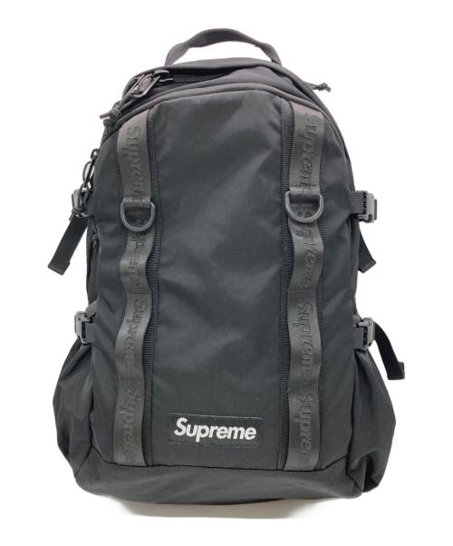 SUPREME（シュプリーム）SUPREME (シュプリーム) BACKPACK ブラックの古着・服飾アイテム